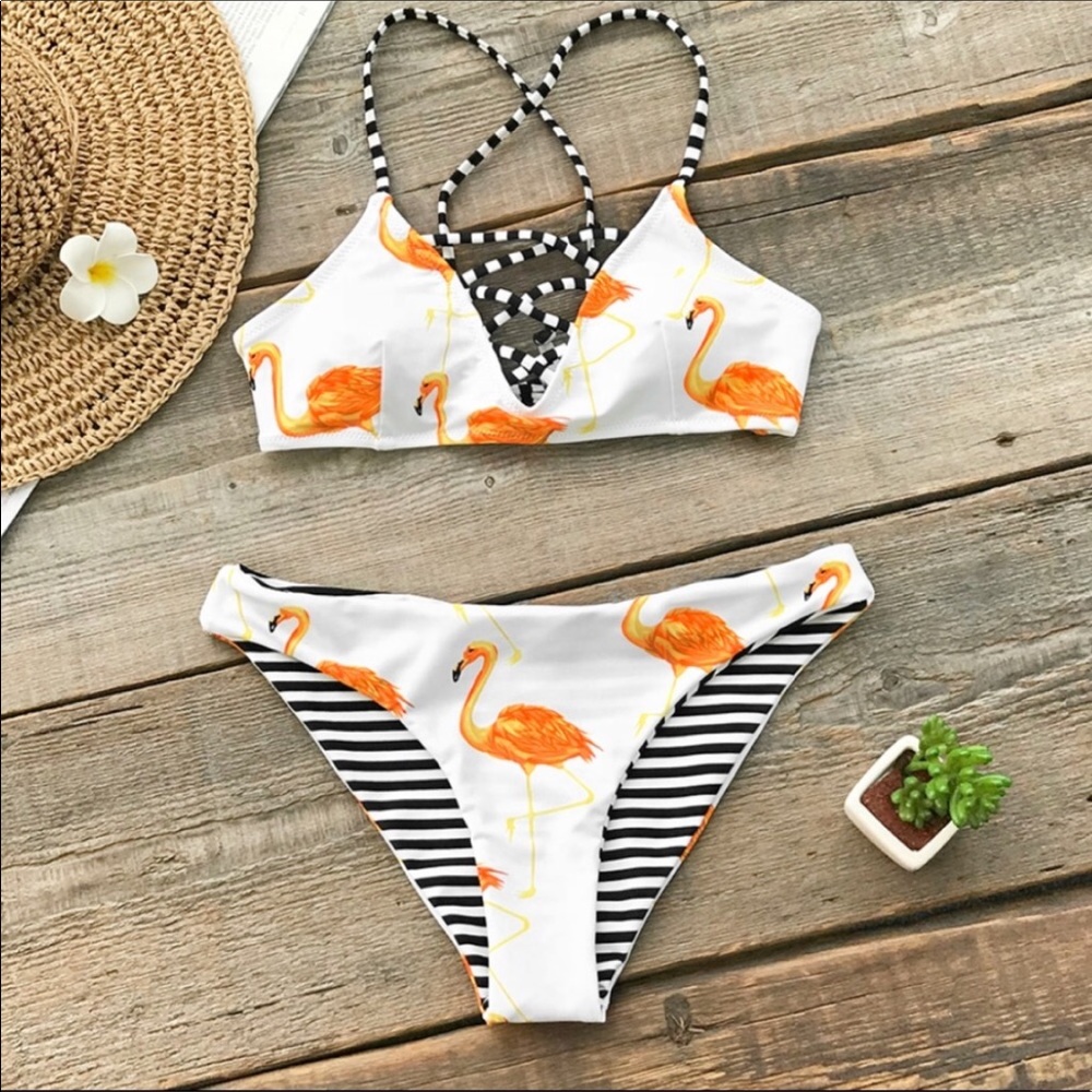 🏖👙🏖Flamingo Bikini 🏖👙🏊‍♀️🏖